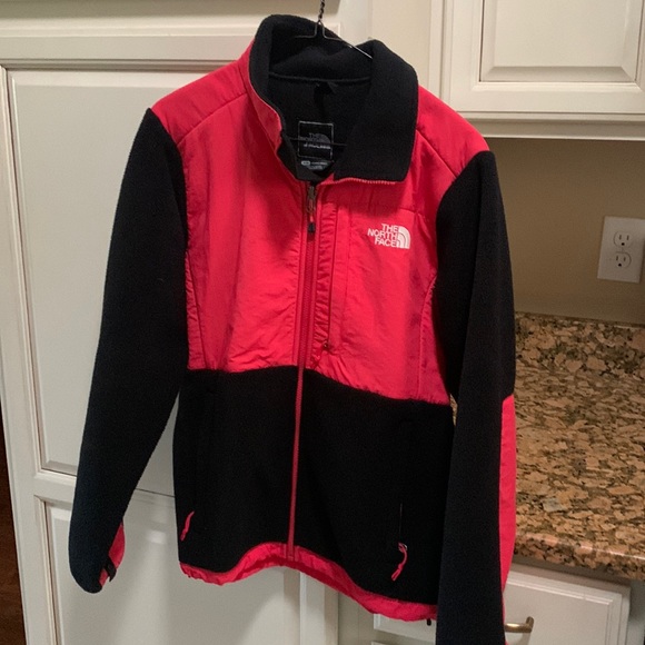 The North Face Jacket size medium in women’s. Black and pink in color. - Picture 1 of 3